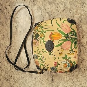 Vintage Floral Gucci Shoulder Bag